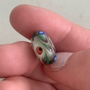 Retired Pandora Folklore Peacock Charm